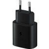 EP-TA800EBE Samsung USB-C 25W Cestovná nabíjačka Black