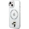 Karl Lagerfeld IML Karl and Choupette Kryt s MagSafe pre iPhone 15, Transparentný