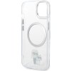 Karl Lagerfeld IML Karl and Choupette Kryt s MagSafe pre iPhone 15, Transparentný