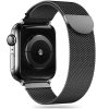 TECH-PROTECT MILANESEBAND Remienok pre Apple Watch 42 / 44 / 45 / 49 mm, Čierny