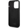 Liquid Ikonik Silikónový kryt pre Apple iPhone 15 Pro Max, Karl Lagerfeld, Čierny
