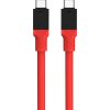 Tactical Fat Man Kábel USB-C / USB-C 1m, Červený