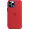 Apple Silikónový Kryt s MagSafe pre iPhone 12 Pro Max Red, MHLF3ZE/A