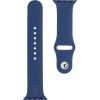 837 Silikónový remienok pre Apple Watch 38/40/41mm, Tactical, Modrý
