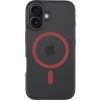 Tactical MagForce Hyperstealth Kryt pre iPhone 16, Čierno-červený