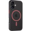 Tactical MagForce Hyperstealth Kryt pre iPhone 16, Čierno-červený