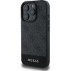 4G Stripe kryt pre Apple iPhone 16 Pro, Guess, Sivý