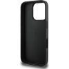 4G Stripe kryt pre Apple iPhone 16 Pro, Guess, Sivý