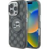 Karl Lagerfeld Monogram K&CH Kryt s MagSafe preiPhone 16 Pro, Čierny