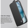 Nillkin Qin Book Prop Puzdro pre Apple iPhone 16 Pro, Čierne