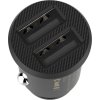 Baseus Grain Nabíjačka do Auta 15.5W 2x USB  CCALL-ML01, Čierna