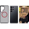 MagForce Hyperstealth kryt pre Samsung Galaxy S25 Ultra, Tactical, Čierno-červený