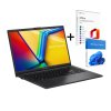 Asus VivoBook Go 15 E1504GA-NJ177WS, Čierny