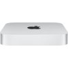 Mac mini M2 Chip Silver Pure Front Over Head Scree s
