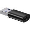 Ingenuity Mini OTG Adaptér USB-C / USB-A, Baseus, Čierny
