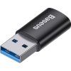 Ingenuity Mini OTG Adaptér USB-C / USB-A, Baseus, Čierny