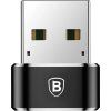 Adaptér z USB-C na USB-A, Baseus, Čierny