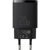 Compact Quick Nabíjačka USB / USB-C 20W, Baseus, Čierna