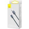 Crystal Shine Series Dátový Kábel USB - USB-C 100W 2m, Baseus, Čierny