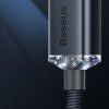 Crystal Shine Series Dátový Kábel USB - Lightning 20W 1,2m, Baseus, Fialový