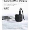 Rýchlonabíjačka do siete Palm 20W 1xUSB-A 1xUSB-C PD QC 3.0, Baseus, Čierna