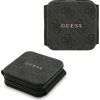 Guess PU 4G MagSafe Bezdrôtová Nabíjačka 3v1 Black