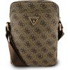 Guess PU 4G Triangle Logo Taška 8" Brown