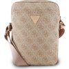 Guess PU 4G Triangle Logo Taška 8" Pink