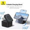 Baseus MagPro 3v1 Magnetická Bezdrôtová Nabíjačka 25W Cosmic Black
