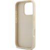 DKNY PU Leather Repeat Pattern Tonal Stripe Zadný Kryt pre iPhone 16 Pre Max Pink