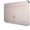 Guess PU 4G Metal Logo Computer Sleeve 13" Pink