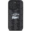 Lacoste Blend Monogram MagSafe Zadný Kryt pre iPhone 16 Pre Black