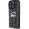 Lacoste Blend Monogram MagSafe Zadný Kryt pre iPhone 16 Pre Black