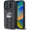 Lacoste Blend Monogram MagSafe Zadný Kryt pre iPhone 16 Pre Black