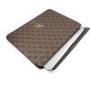 Guess PU 4G Metal Logo Computer Sleeve 13" Brown
