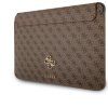 Guess PU 4G Metal Logo Computer Sleeve 13" Brown