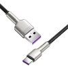 Baseus CAKF000001 Cafule Dátový Kábel USB-USB-C 66W 0,25m Black