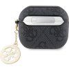 Guess 4G Script PC/PU Charm Puzdro pre AirPods 3 Black