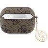 Guess 4G Script PC/PU Charm Puzdro pre AirPods Pre 2 Brown