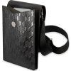 Karl Lagerfeld Saffiano Monogram Taška na Telefón Black