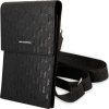 Karl Lagerfeld Saffiano Monogram Taška na Telefón Black