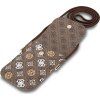 Guess PU 4G Peony Multicolor Taška na Telefón Brown