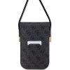Guess PU 4G Metal Logo Script Taška na Telefón Black
