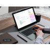 Nillkin Bumper Combo Keyboard Case (Backlit Version) pre Samsung Tab S9+ Black