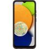 EF-QA036TBE Samsung Soft Clear Kryt pre Galaxy A03 Black