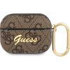 Guess 4G Script PC/PU Puzdro pre Airpods Pre Brown