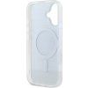 DKNY PC/TPU Repeat Pattern Tonal Stripe Magsafe Zadný Kryt pre iPhone 16 Black