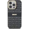 DKNY PC/TPU Repeat Pattern Tonal Stripe Magsafe Zadný Kryt pre iPhone 16 Pre Max Black