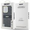 DKNY PC/TPU Repeat Pattern Tonal Stripe Magsafe Zadný Kryt pre iPhone 16 Pre Max Black