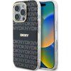 DKNY PC/TPU Repeat Pattern Tonal Stripe Magsafe Zadný Kryt pre iPhone 16 Pre Max Black